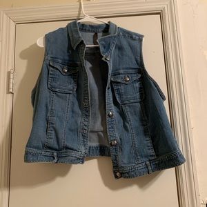 Denim vest